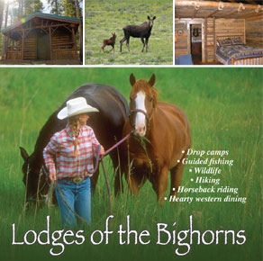 wyoming cabins bighorns cloud peak wilderness bighorn national forest buffalo worland ten sleep