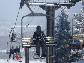 Meadowlark Ski Lodge Skiing Snowboarding Big Horn Mountains WY