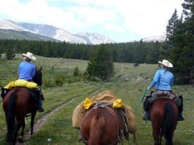 pack trips big horns lodges buffalo ten sleep wy