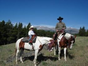 horseback riding rides big horn mountains buffalo ten sleep wy