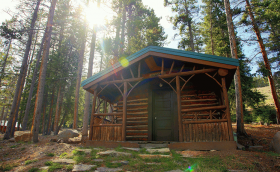 South fork Mountain Lodge Cabins Big Horn Mountains WY