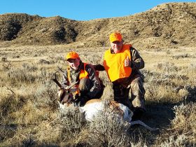 guided pronghorn antelope hunts wyoming outfitters